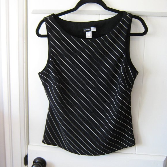 Cartise Sport Black Striped size 12 - Picture 1 of 3